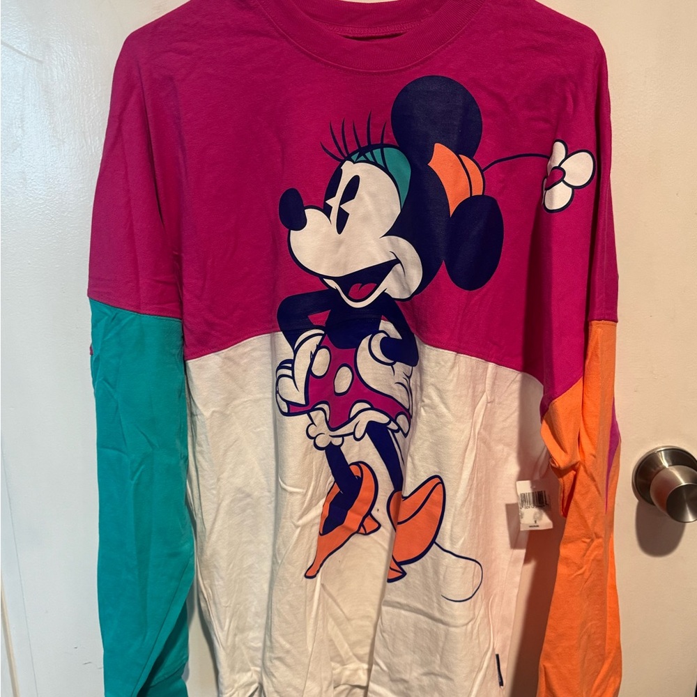 Disney Minnie Mouse Pink and Orange Spirit Jersey